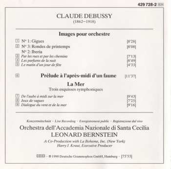CD Leonard Bernstein: Debussy: La Mer • Images / Preludes A' L'Après-Midi D'Un Faune