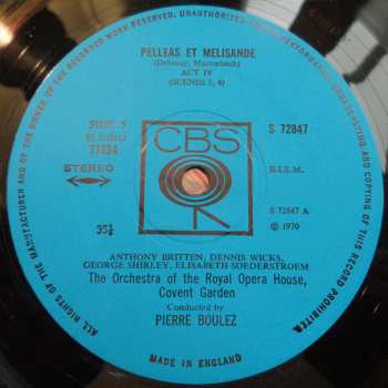 CD Claude Debussy: Pelleas Et Melisande