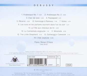 CD Claude Debussy: Piano Works: Two Arabesques / Preludes / Clair De Lune / L'Isle Joyeuse / Children's Corner