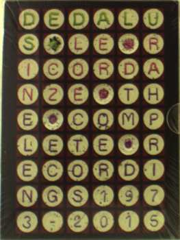 Album Dedalus: Le Ricordanze - The Complete Recordings 1973-2015