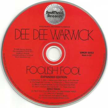 CD Dee Dee Warwick: Foolish Fool