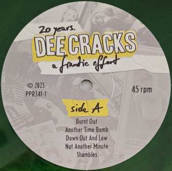 3EP DeeCracks: 20 Years. A Frantic Effort CLR