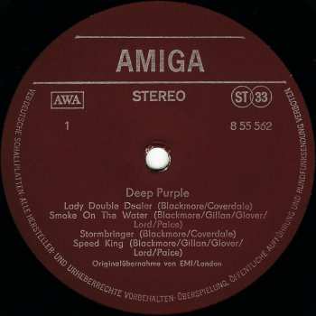 LP Deep Purple: Deep Purple