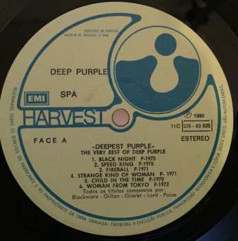 LP Deep Purple: Deepest Purple (The Very Best Of Deep Purple)