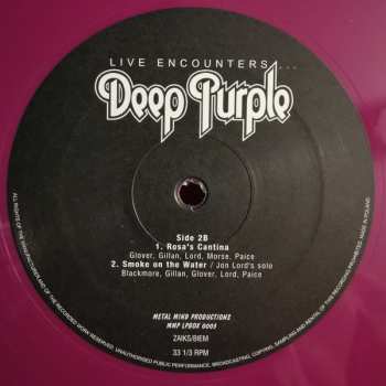 3LP Deep Purple: Live Encounters... CLR | LTD