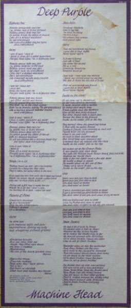 LP Deep Purple: Machine Head