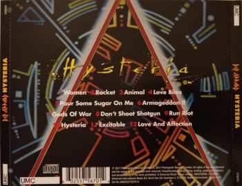 CD Def Leppard: Hysteria