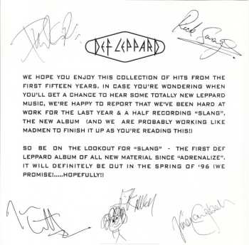 2CD Def Leppard: Vault: Def Leppard Greatest Hits 1980-1995 LTD