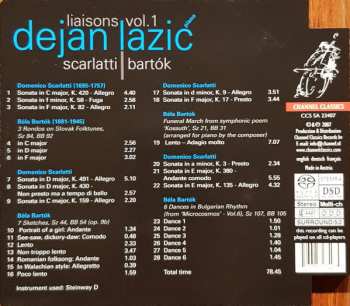 SACD Dejan Lazić: Liaisons vol. 1 Scarlatti & Bartók