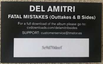 LP Del Amitri: Fatal Mistakes - Outtakes & B-Sides