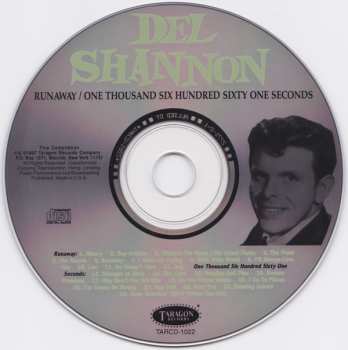CD Del Shannon: Runaway / One Thousand Six Hundred Sixty One Seconds