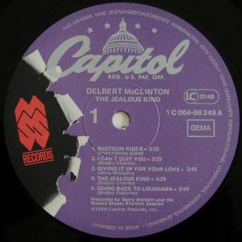 LP Delbert McClinton: The Jealous Kind