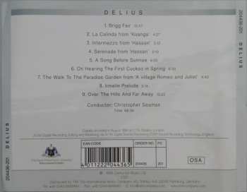 CD Frederick Delius: Brigg Fair / La Calinda From 'Koanga' / Intermezzo And Serenade From 'Hassan' / A Song Before Sunrise / On Hearing The First Cuckoo In Spring / The Walk To The Paradise Garden / Irmelin Prelude / Over The Hills And Far Away