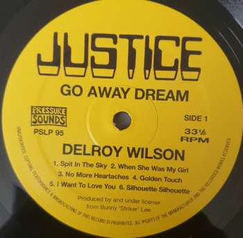 LP Delroy Wilson: Go Away Dream
