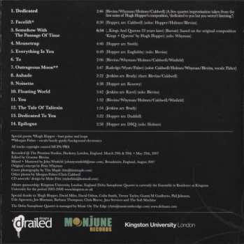 CD Delta Saxophone Quartet: Dedicated To You … But You Weren't Listening  