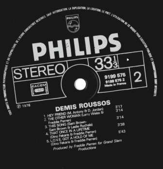 LP Demis Roussos: Demis Roussos