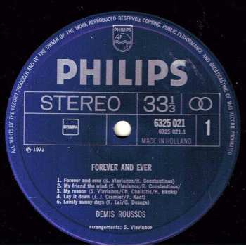 LP Demis Roussos: Forever And Ever