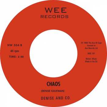 SP Denise Kaufman: Boy, What'll You Do Then / Chaos