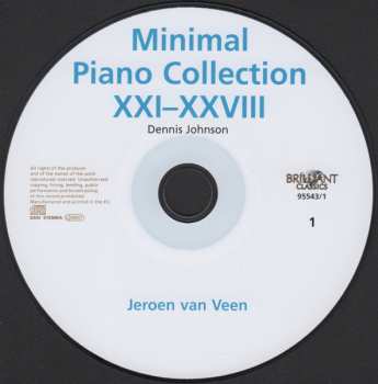 8CD/Zestaw pudełkowy Terry Riley: Minimal Piano Collection Volume XXI-XXVIII