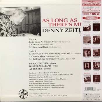 LP Denny Zeitlin Trio: As Long As There's Music  LTD