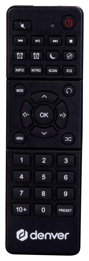 Technologia audio Denver MDA-525DW Černá