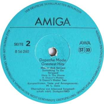 LP Depeche Mode: Greatest Hits