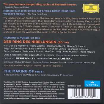 Zestaw pudełkowy/5Blu-ray Richard Wagner: Der Ring Des Nibelungen