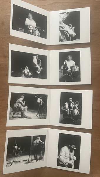 4CD/Zestaw pudełkowy Evan Parker: Topographie Parisienne (Dunois, April 2nd, 3d & 4th, 1981)