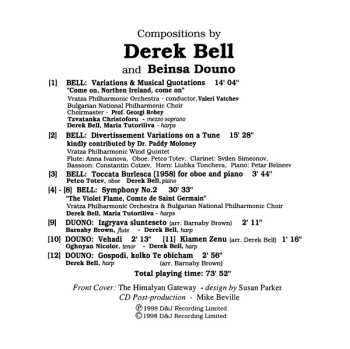 CD Derek Bell: Symphony No. 2 "The Violet Flame" And Other Works