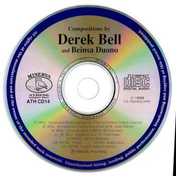 CD Derek Bell: Symphony No. 2 "The Violet Flame" And Other Works