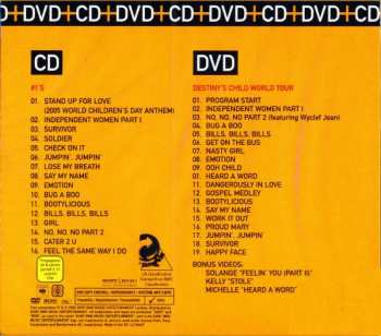 CD/DVD/Zestaw pudełkowy Destiny's Child: #1's / Destiny's Child World Tour