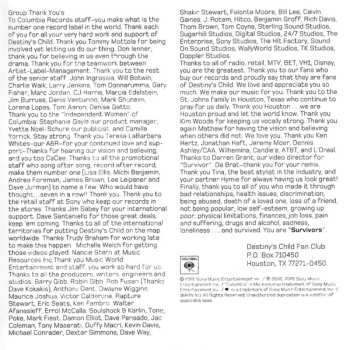 CD Destiny's Child: Survivor