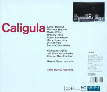 2CD/Zestaw pudełkowy Markus Stenz: Caligula