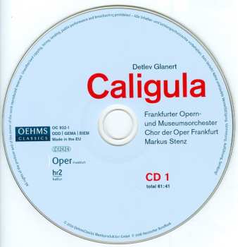 2CD/Zestaw pudełkowy Markus Stenz: Caligula