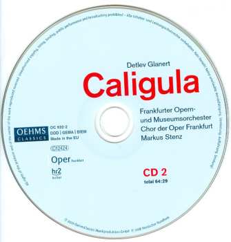 2CD/Zestaw pudełkowy Markus Stenz: Caligula