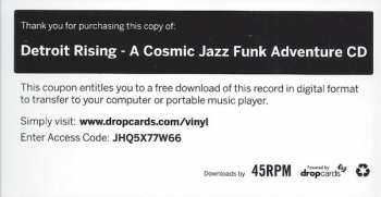CD Detroit Rising: A Cosmic Jazz Funk Adventure DIGI