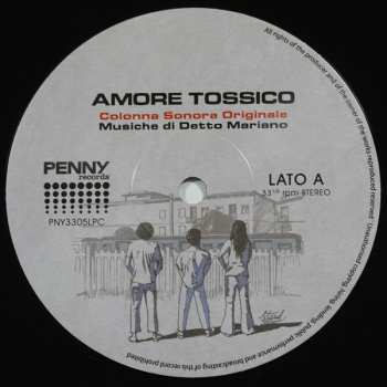 LP/CD Detto Mariano: Amore Tossico - Colonna Sonora Originale