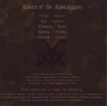 CD Devil: Magister Mundi Xum/The Noble Savage