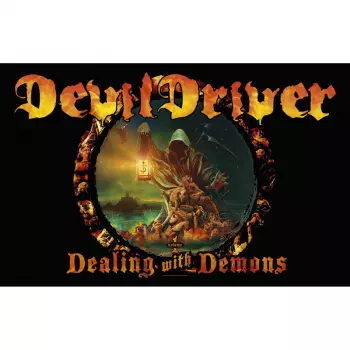 Plakat tekstylny Dealing With Demons