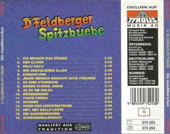 CD D'Feldberger Spitzbuebe: Die Gaudi Burschen