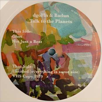 LP dgoHn: Talk To The Planets CLR