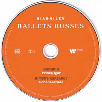 22CD/Zestaw pudełkowy Various: Ballets Russes LTD