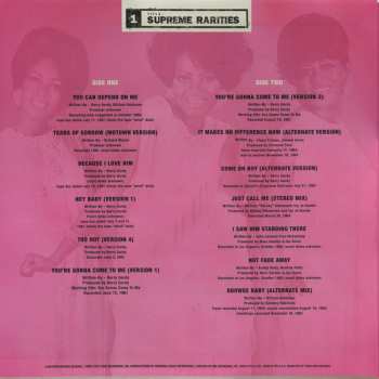 4LP/Zestaw pudełkowy Diana Ross: Supreme Rarities: Motown Lost & Found (1960-1969)