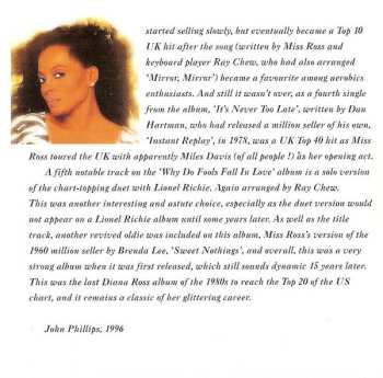 CD Diana Ross: Why Do Fools Fall In Love