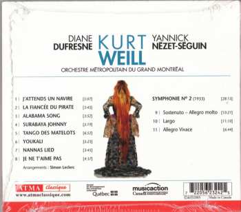 CD Yannick Nézet-Séguin: Kurt Weill