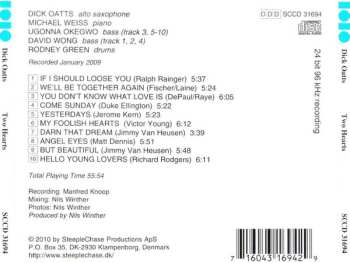 CD Dick Oatts: Two Hearts