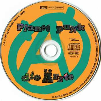 CD Die Ärzte: Planet Punk DIGI