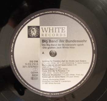 LP Die Big Band Der Bundeswehr: Die Grossen Jack White Hits
