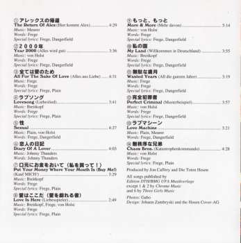 CD Die Toten Hosen: Love, Peace & Money