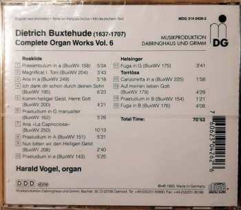CD Dieterich Buxtehude: Complete Organ Works  Vol.6